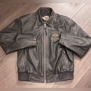 Vintage Harley Davidson Legendary Eagle Leather Jacket